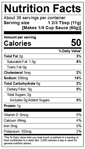 Nutrition Facts