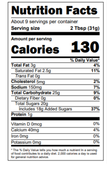 Nutrition Facts