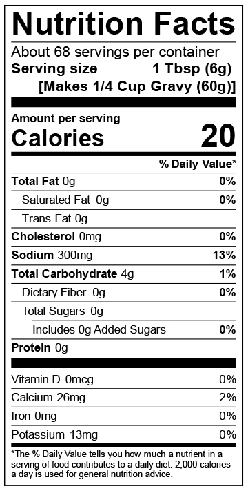 Nutrition Facts