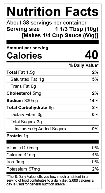 Nutrition Facts