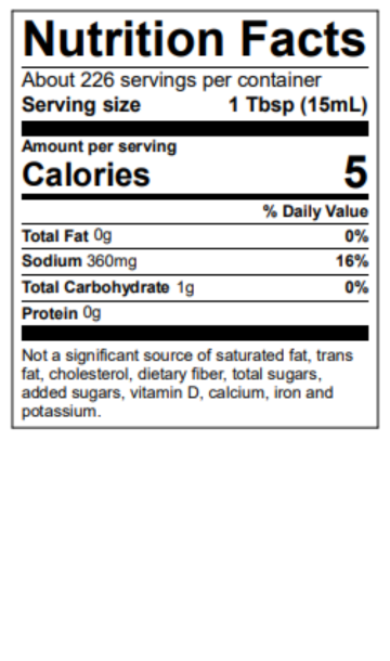 Nutrition Facts