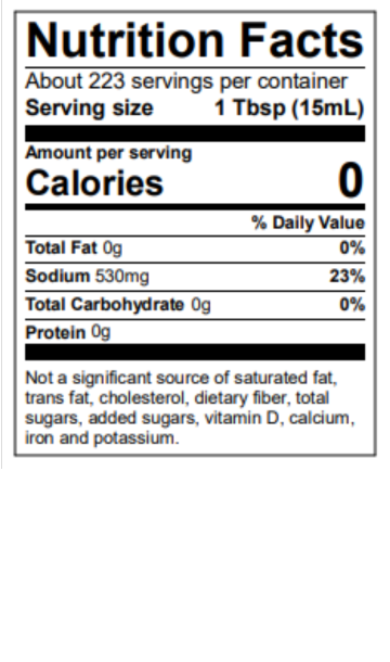 Nutrition Facts