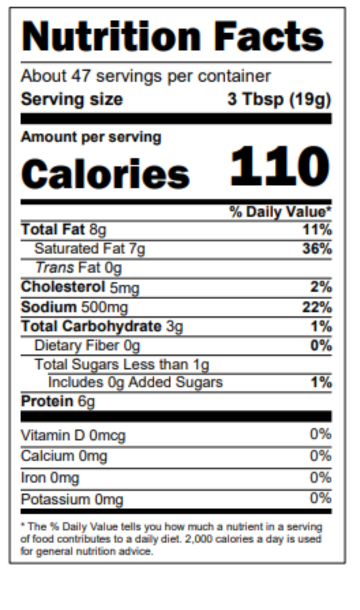 Nutrition Facts