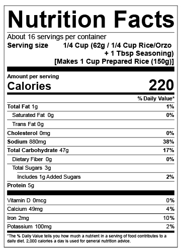 Nutrition Facts