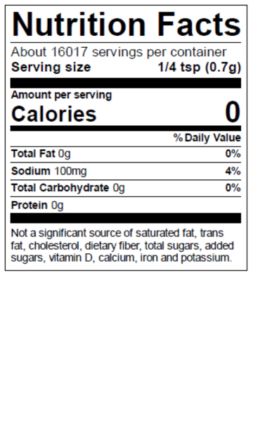 Nutrition Facts