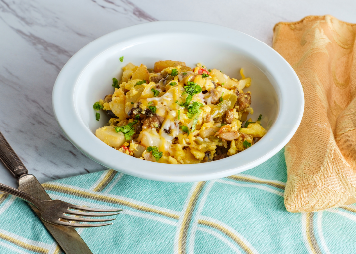 All Day Breakfast Potato Bowl