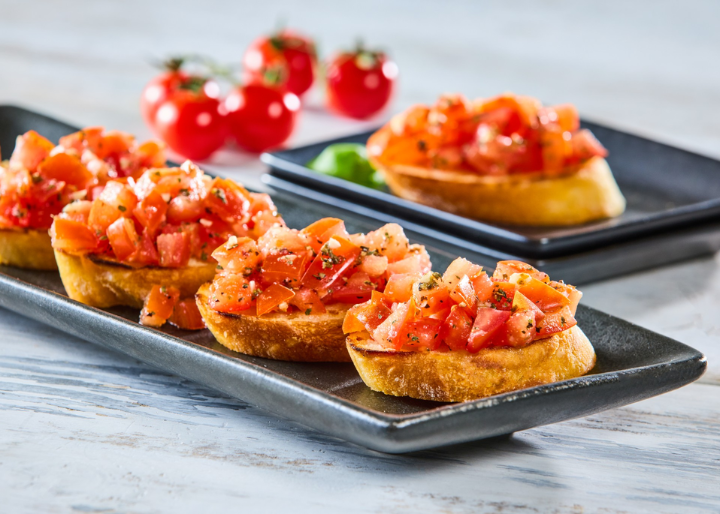 Italian Dressing Bruschetta